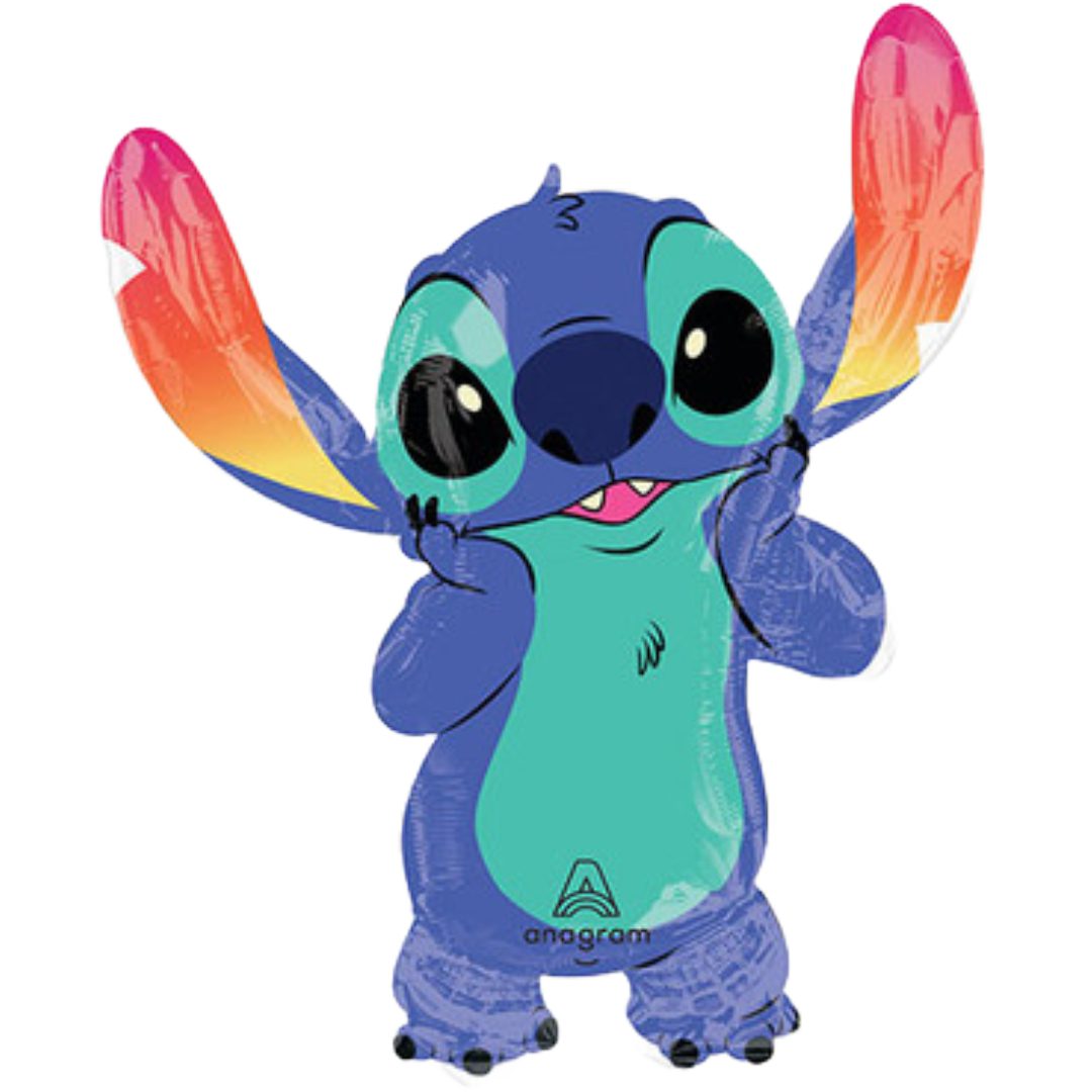 Anagram 33 inch Lilo & Stitch Super Shape Foil Balloon