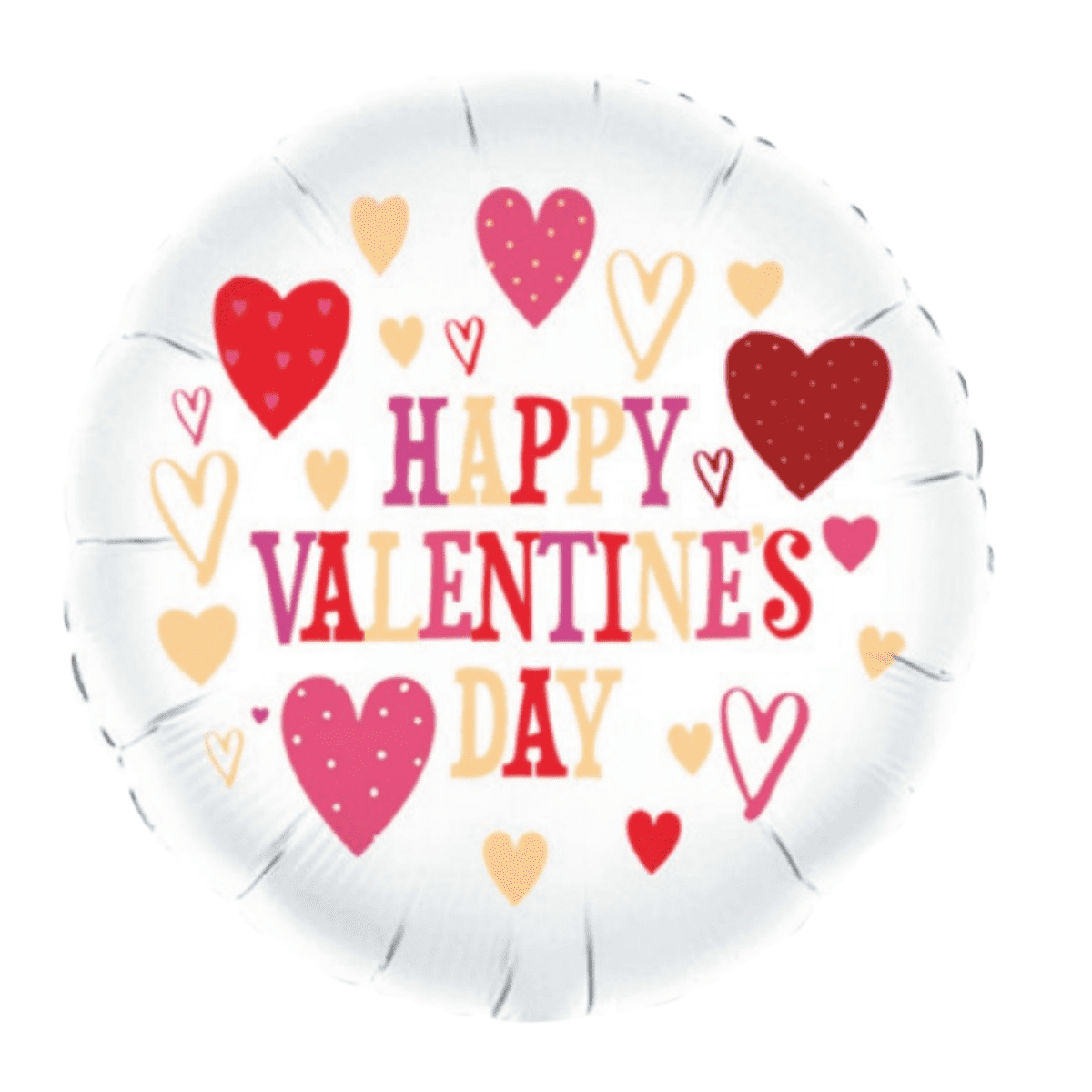Ballunar 18 inch Happy Valentine's Day Foil Balloon_30180-v4c