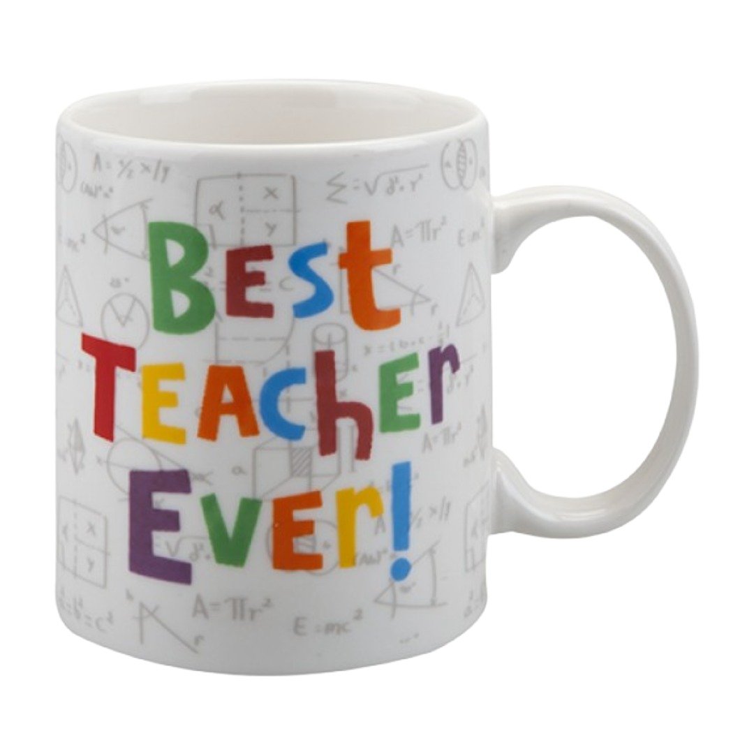 Best Teacher Ever Can Shaped Mug