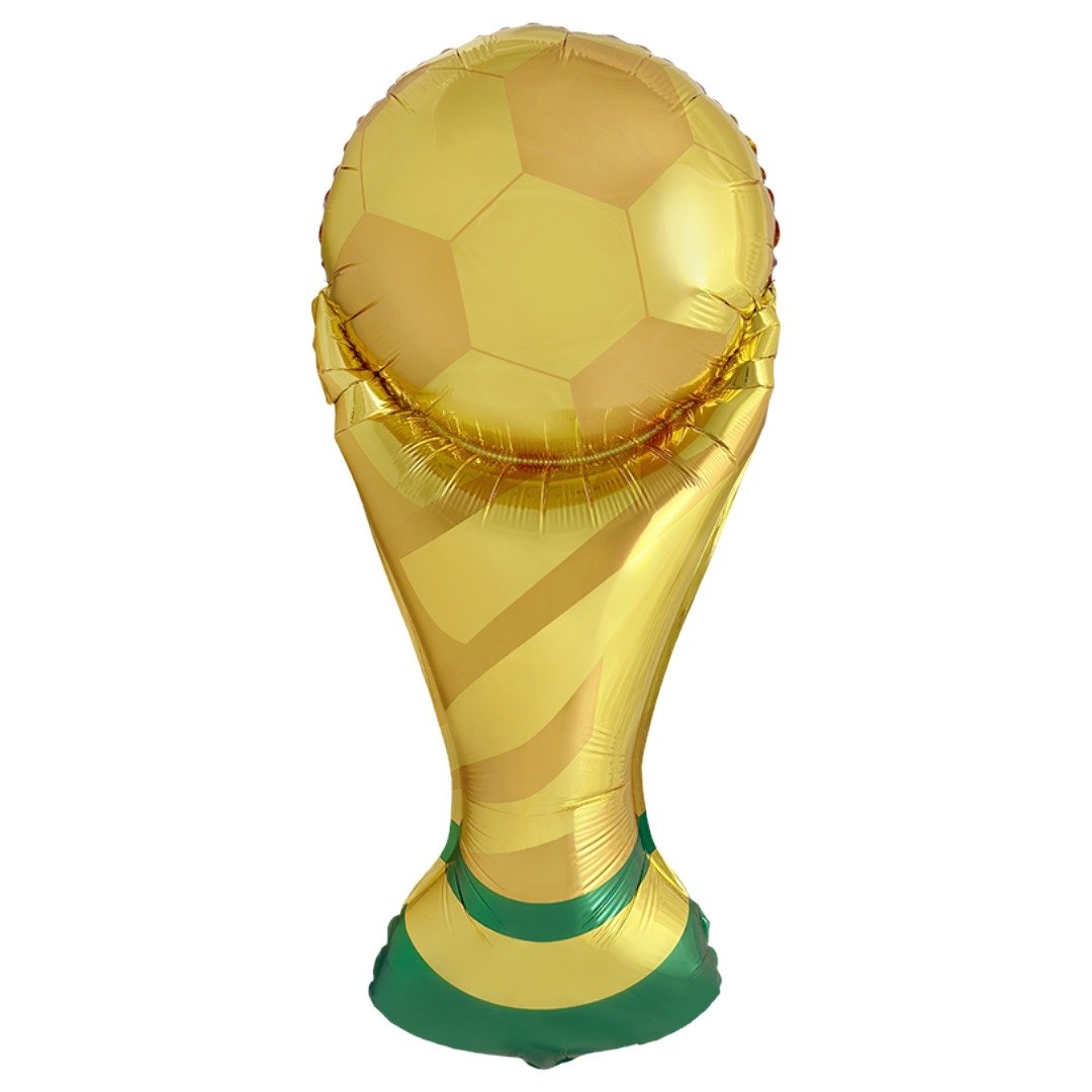 Flexmetal 37 inch Gold Ball Trophy Foil Balloon