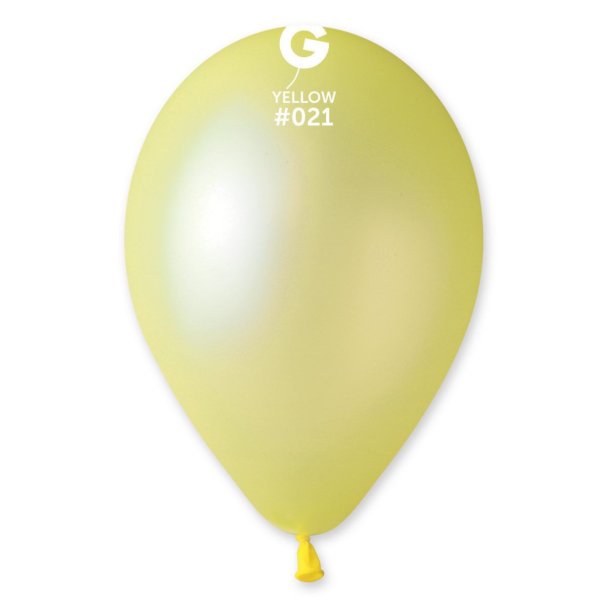 Gemar 12 inch Neon Yellow 021 Latex Balloons GF110 021 50