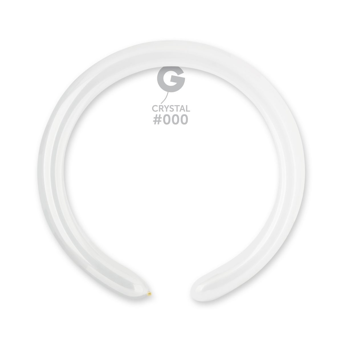 Gemar 2 inch Crystal 000 260 Modelling Latex Balloons D4 000 100