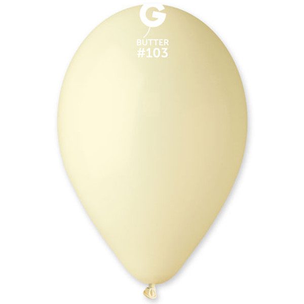 Gemar Butter #103 Latex Balloons_G120.103.50-500__12794