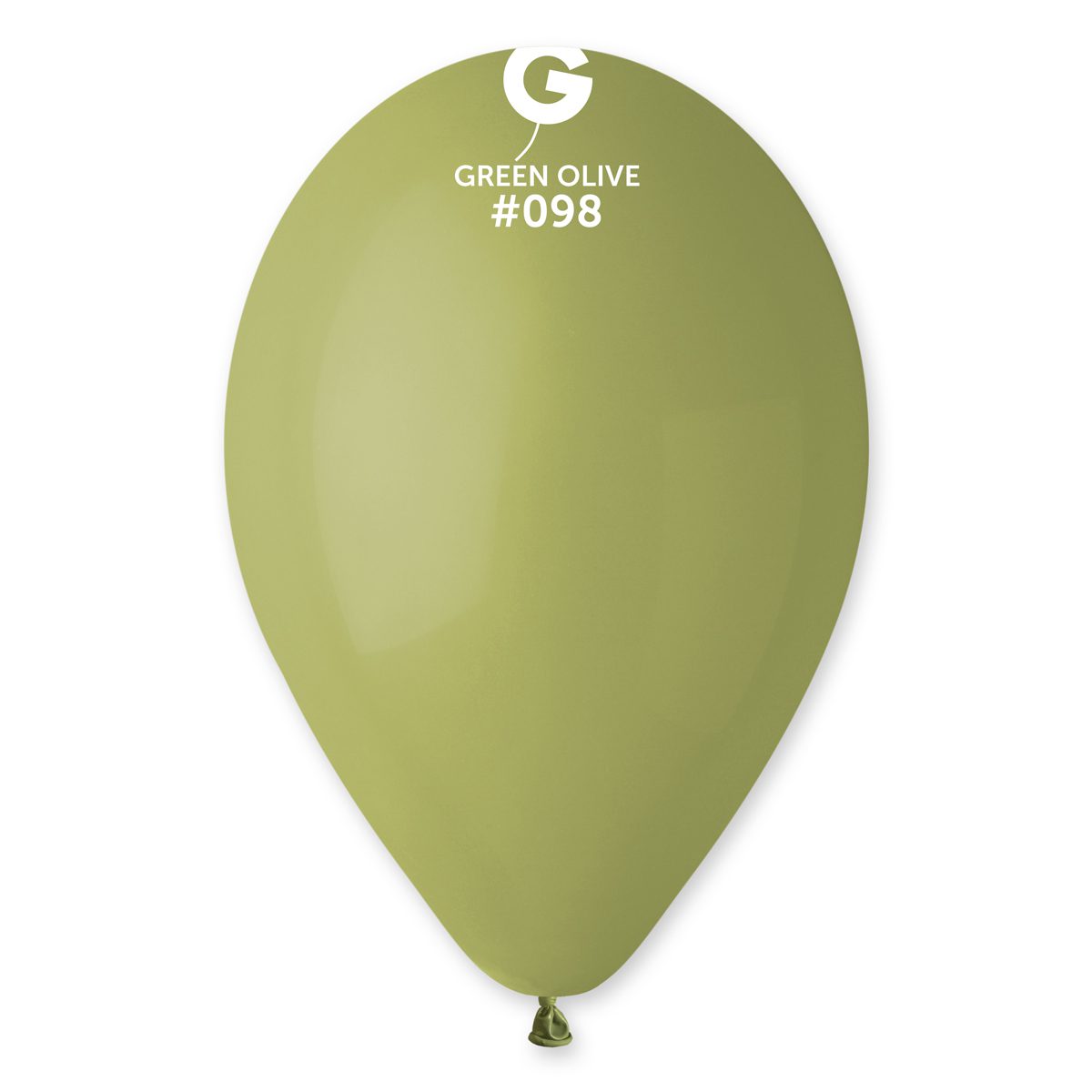 Gemar Green Olive 098 Latex Balloons A50 098 50 G120 098 50 G19 098 25 343328 G30 098 10