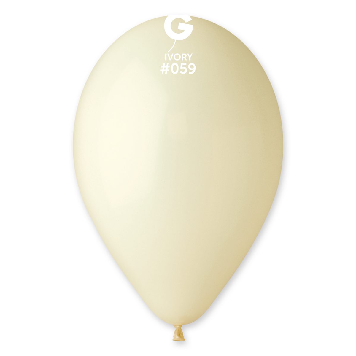 Gemar Ivory 059 Latex Balloons A50 059 50 G120 059 50 G19 059 25 329889 G30 059 10