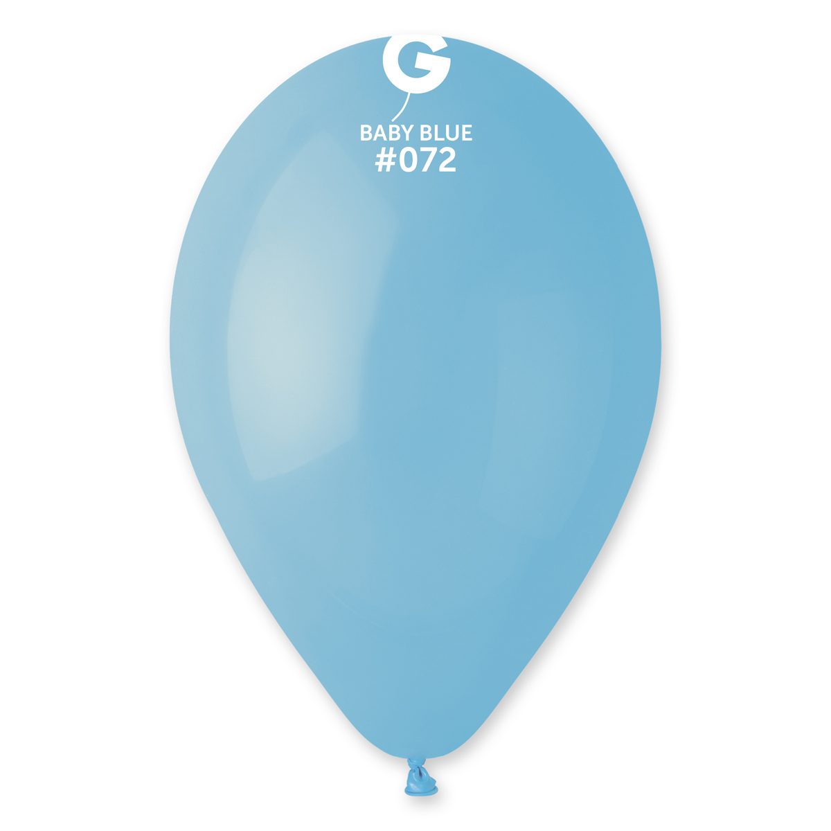 Gemar Macaron Baby Blue 072 Latex Balloons 329919 A50 072 50 G120 072 50 G19 072 25 G30 072 10