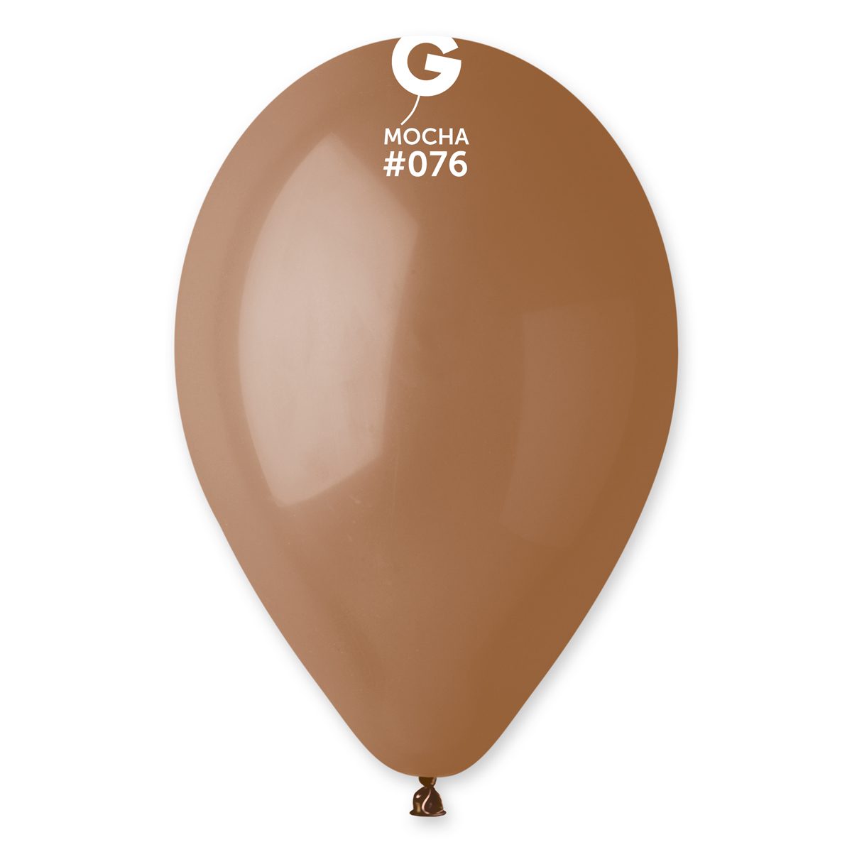 Gemar Mocha 076 Latex Balloons A50 076 50 G120 076 50 G19 076 25 340259 G30 076 10