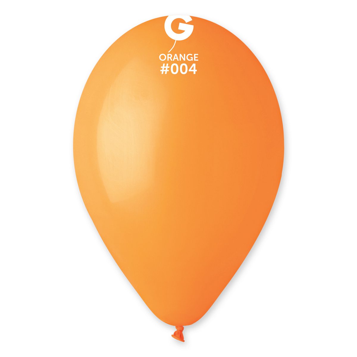 Gemar Orange 004 Latex Balloons A50 004 50 G120 004 50 G19 004 25 329735 G30 004 10
