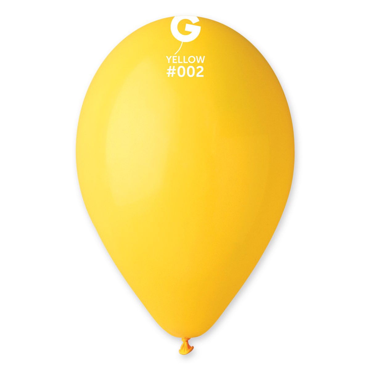 Gemar Yellow 002 Latex Balloons A50 002 50 G120 002 50 G19 002 25 329728 G30 002 10