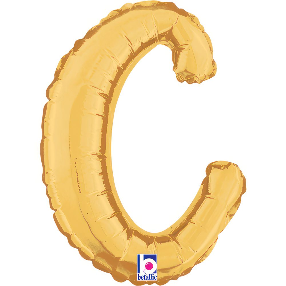 Grabo 14 inch Letter c Script Gold Foil Balloon_34703g-letter-c-script-gold-b.jpg
