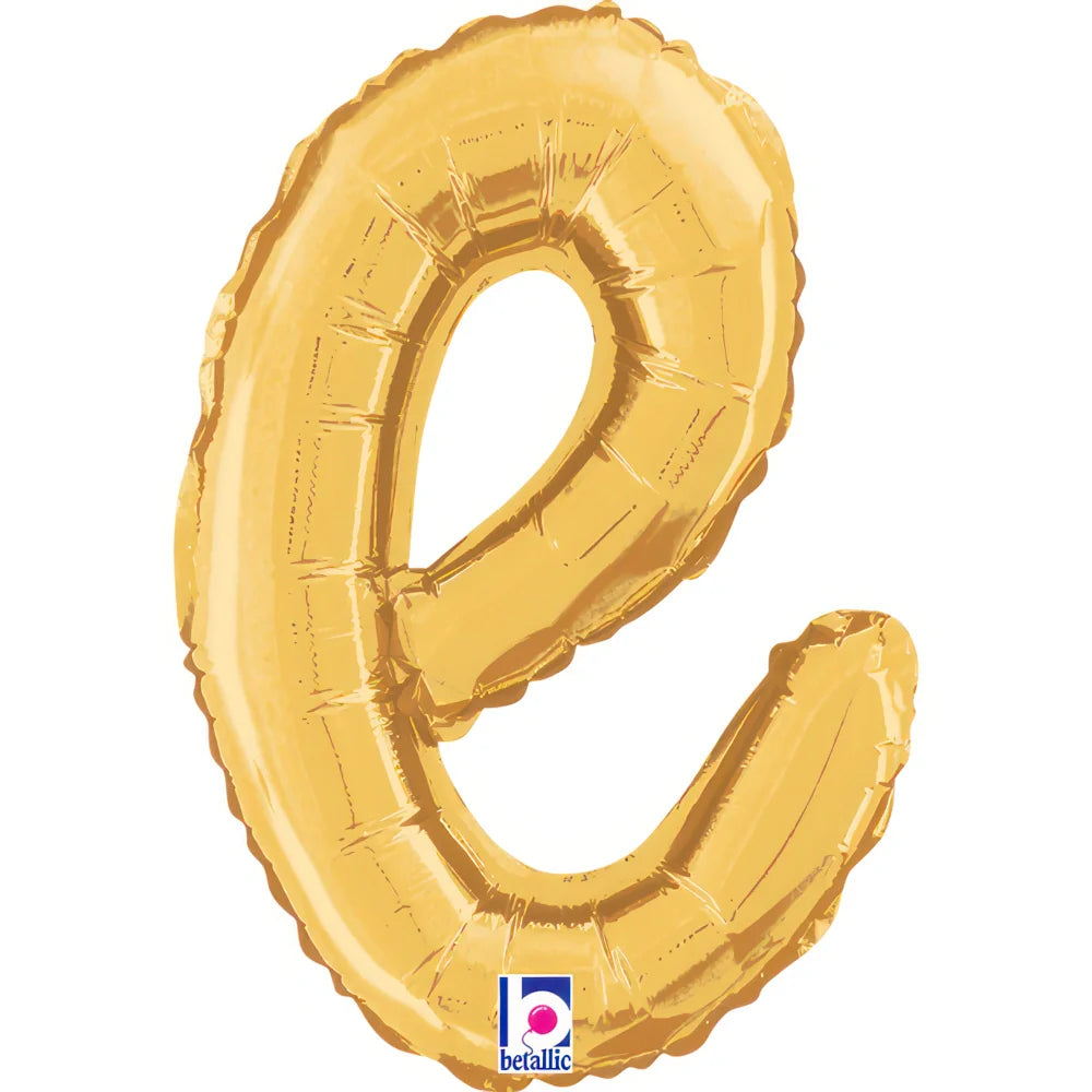 Grabo 14 inch Letter e Script Gold Foil Balloon_34705g-letter-e-script-gold-b.webp