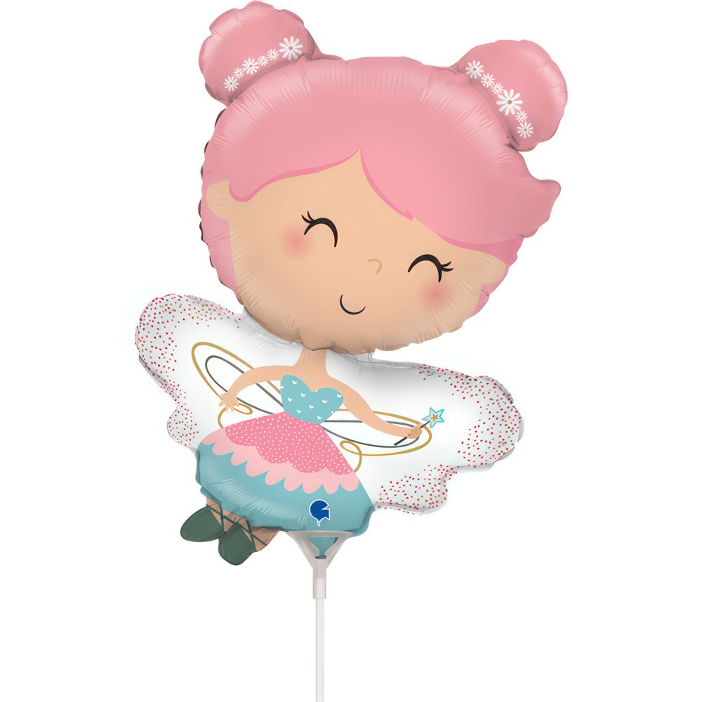 Grabo 14 inch Magical Fairy Mini Foil Balloon (Air Filled) _g72148-fairy-mini-b