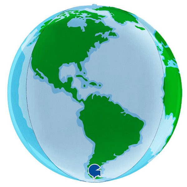 Grabo 15 inch Globe Earth Foil Balloon_G74004-P-500__59672