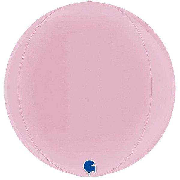 Grabo 15 inch Globe Pastel Pink Foil Balloon_74107PP-500__89128