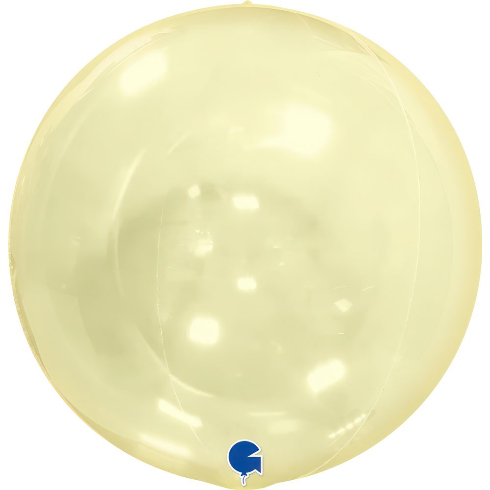 Grabo 15 inch Globe Yellow Transparent Balloon_1574109svy-globe-15inc-transparent-yellow-4d-pos-2-b