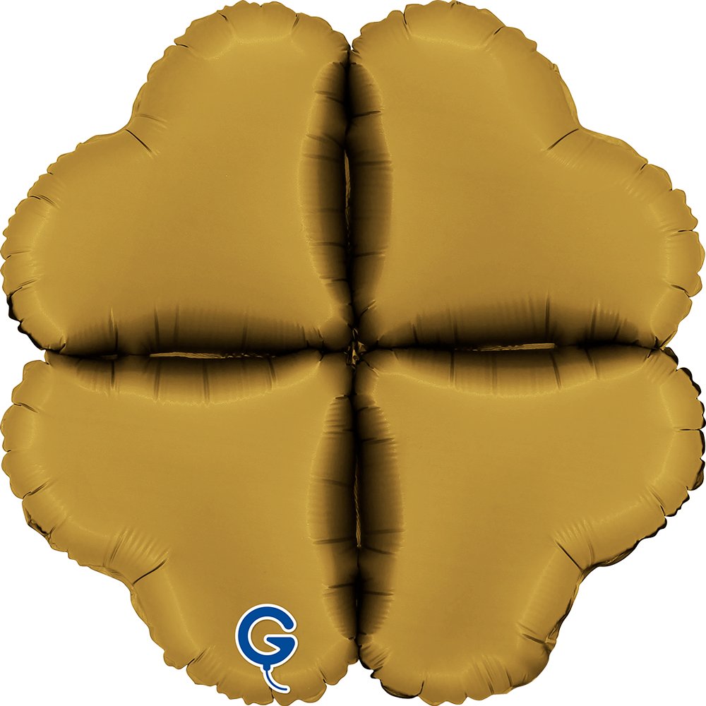 Grabo 16 inch Satin Gold Base Drops Foil Balloon