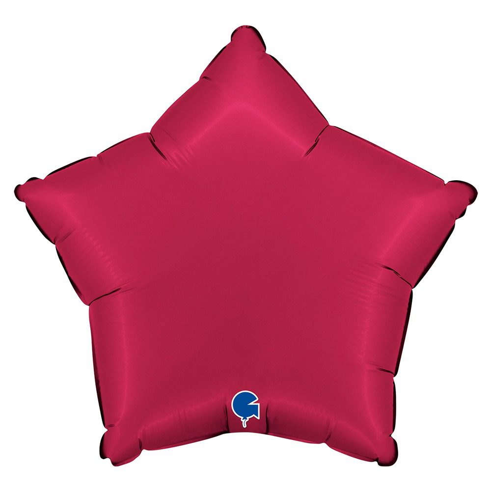 Grabo 18 inch Cherry Red Satin Star Foil Balloon_192s03cy-star-18inc-satin-cherry-b.jpg