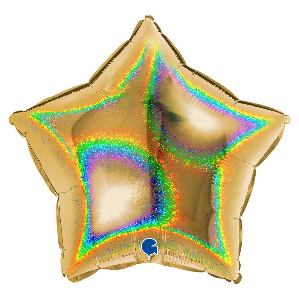 Grabo 18 inch Gold Glitter Holographic Heart Foil Balloon_19272ghg5-star-18inc-glitter-holographic-gold-5-b.jpg