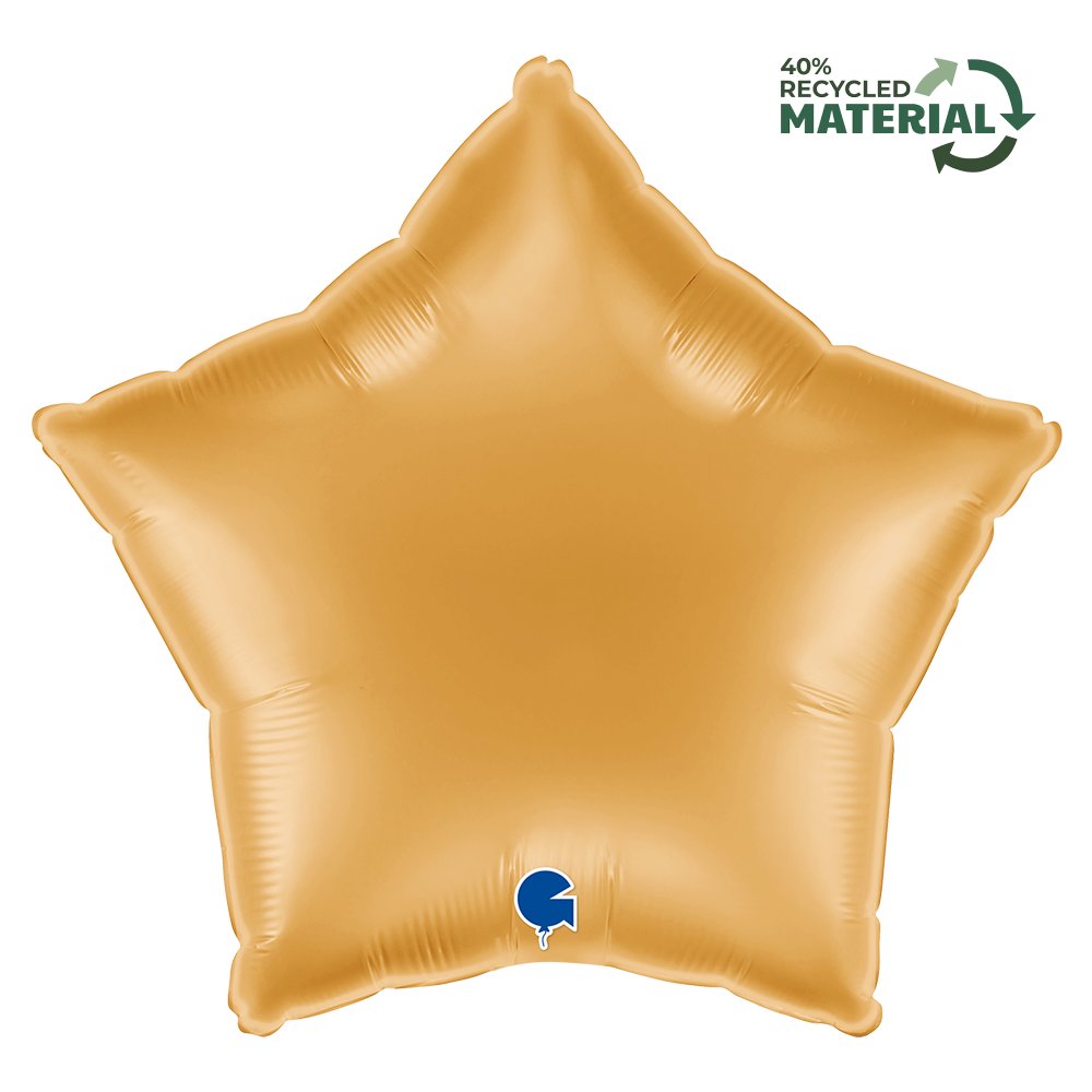 Grabo 18 inch Gold Star Foil Balloon