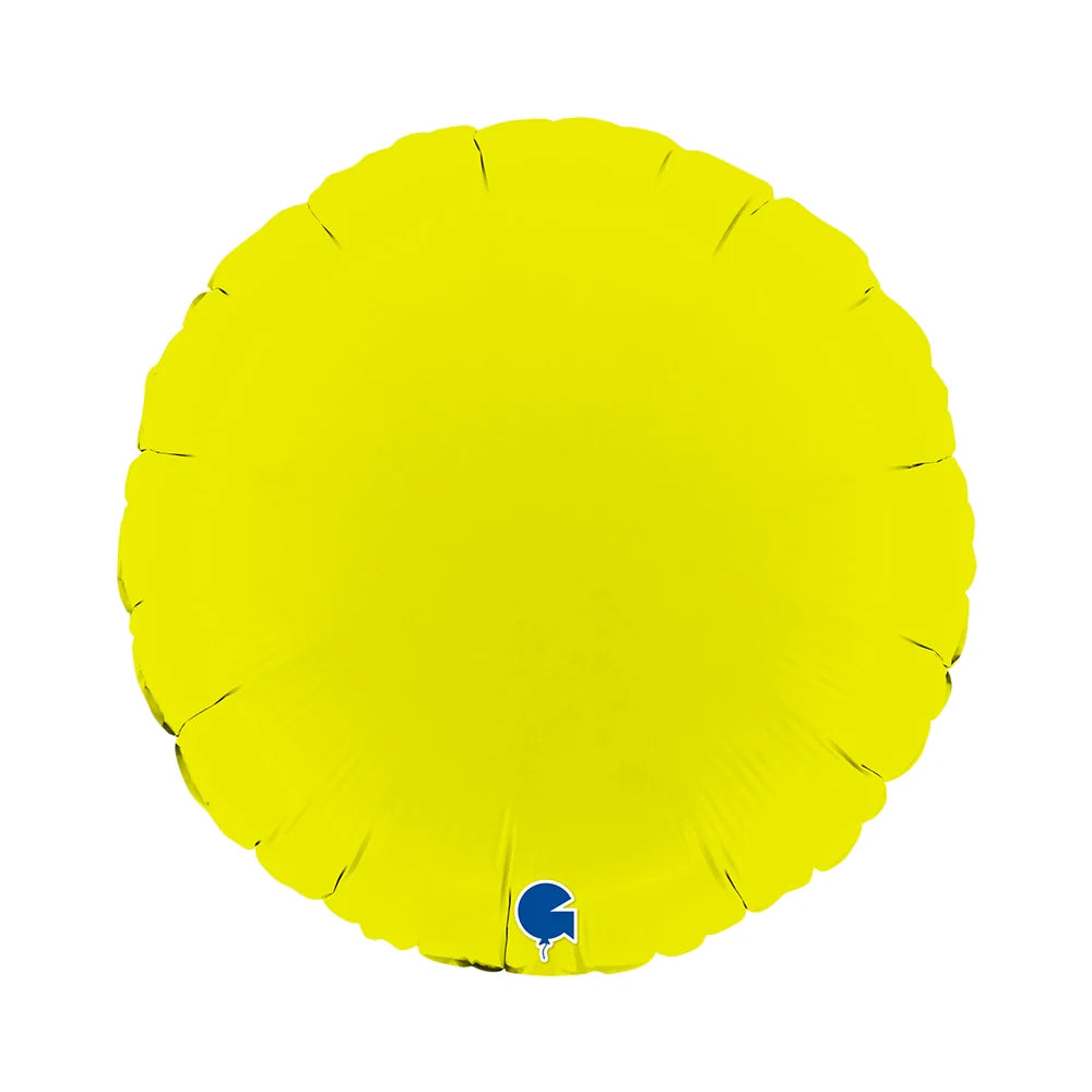 Grabo 18 inch Matte Lime Green Black Foil Balloon_181000mlgr-round-18inc-matte-lime-green-b.webp