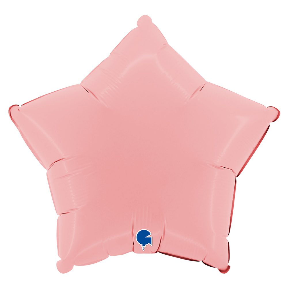 Grabo 18 inch Matte Pink Star Foil Balloon_192m03pk-star-18inc-matte-pink-b.jpg