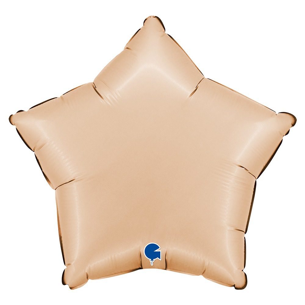 Grabo 18 inch Nude Satin Star Foil Balloon_192000snu-star-18inc-satin-nude-b.jpg