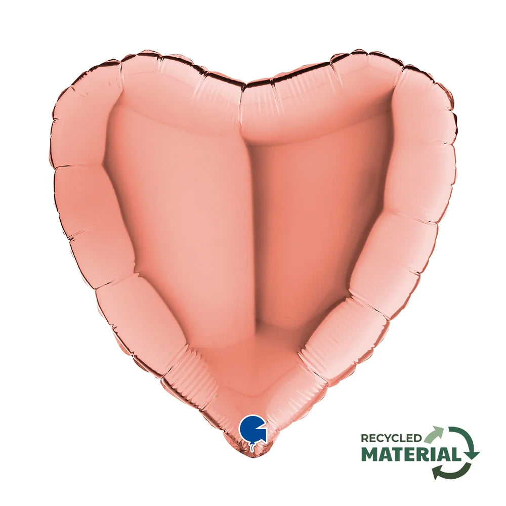 Grabo 18 inch Rose Gold Heart Foil Balloon_18023rg-heart-18inc-rose-gold-rm-b.webp