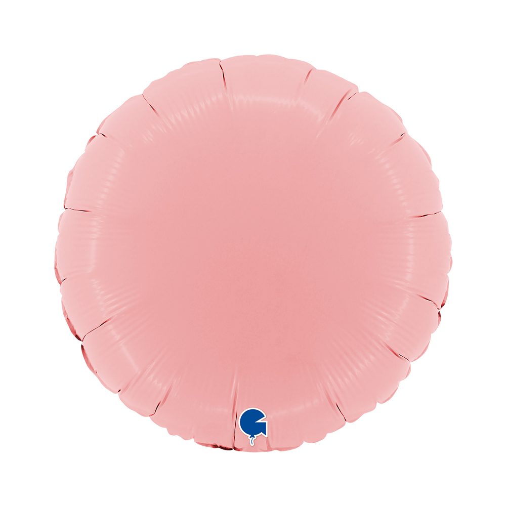 Grabo 18 inch Round Matte Pink Foil Balloon_181m03pk-round-18inc-matte-pink-b