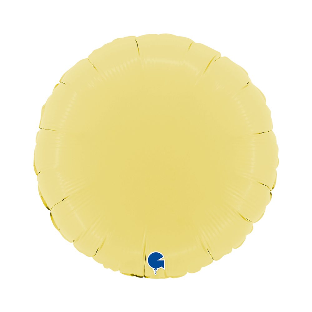 Grabo 18 inch Round Matte Yellow Foil Balloon_181m04y-round-18inc-matte-yellow-b