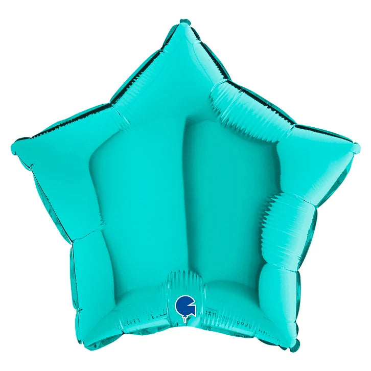 Grabo 18 inch Tiffany Blue Star Foil Balloon_19217ti-star-18inc-tiffany-b.webp