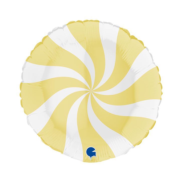 Grabo 18 inch White & Matte Yellow Swirly Foil Balloon _g018m04why-round-18inc-swirly-white-matte-yellow-b.jpg
