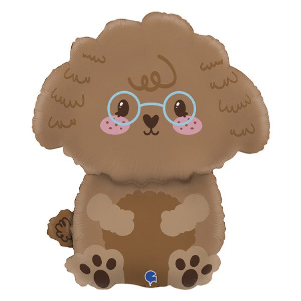 Grabo 21 inch Cute Toy Poodle Foil Balloon_G72180-P-500__35226