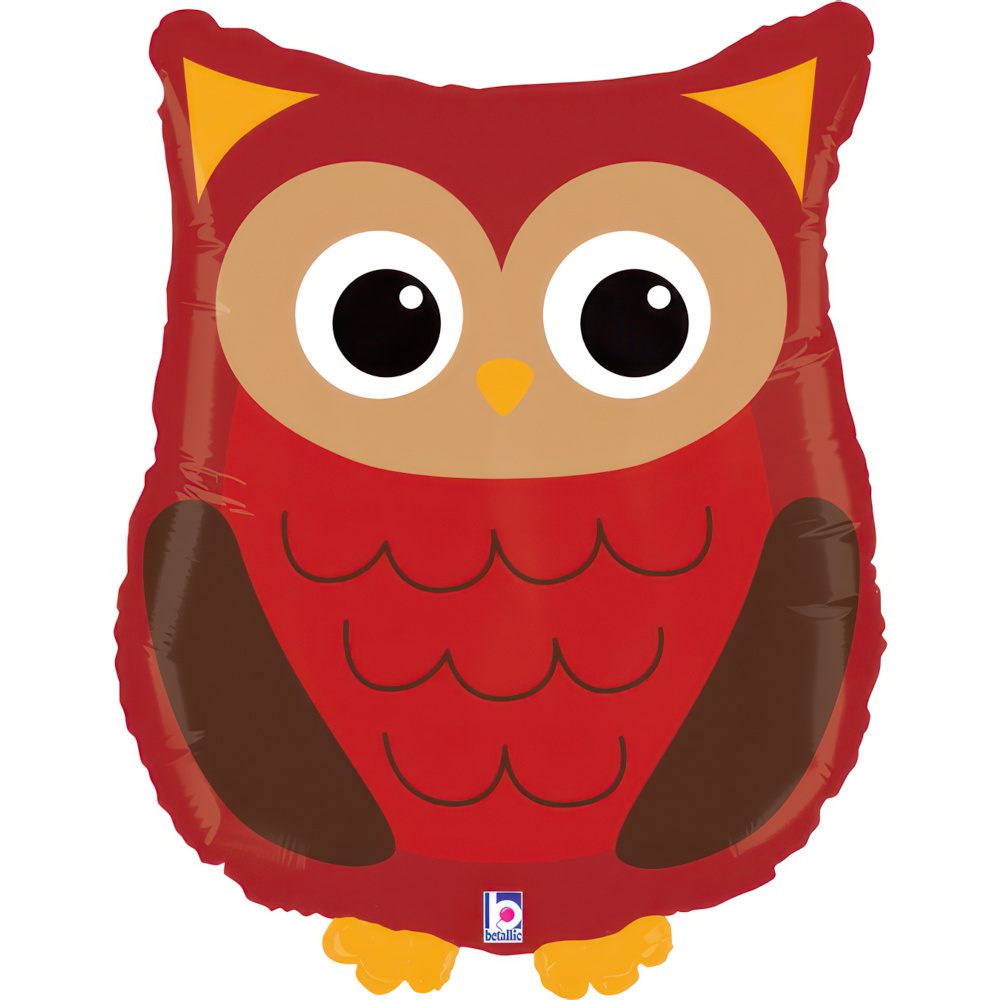 Grabo 23 inch Woodland Owl Foil Balloon_35173-woodland-owl-b
