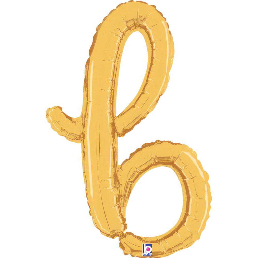 Grabo 24 inch Letter b Script Gold Foil Balloon_34702g-letter-b-script-gold-b.jpg