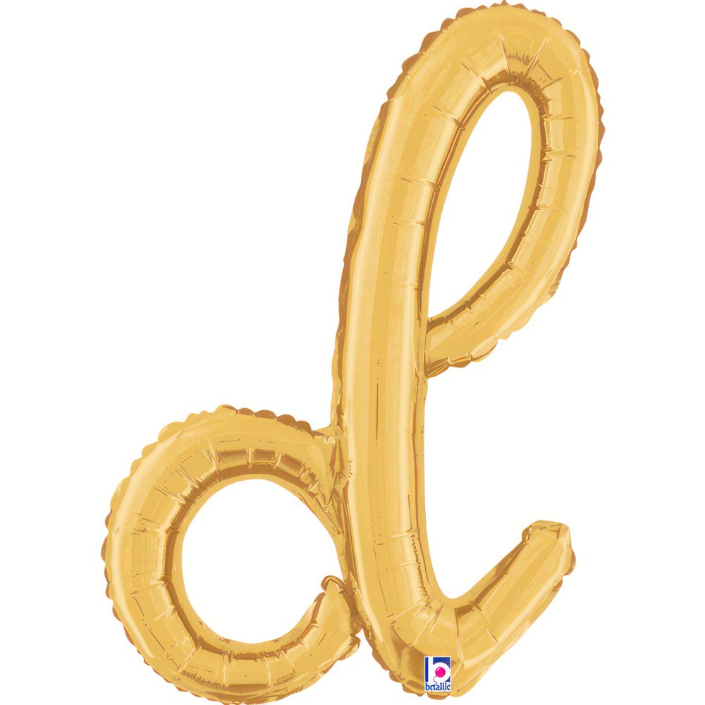 Grabo 24 inch Letter d Script Gold Foil Balloon _34704g-letter-d-script-gold-b.jpg