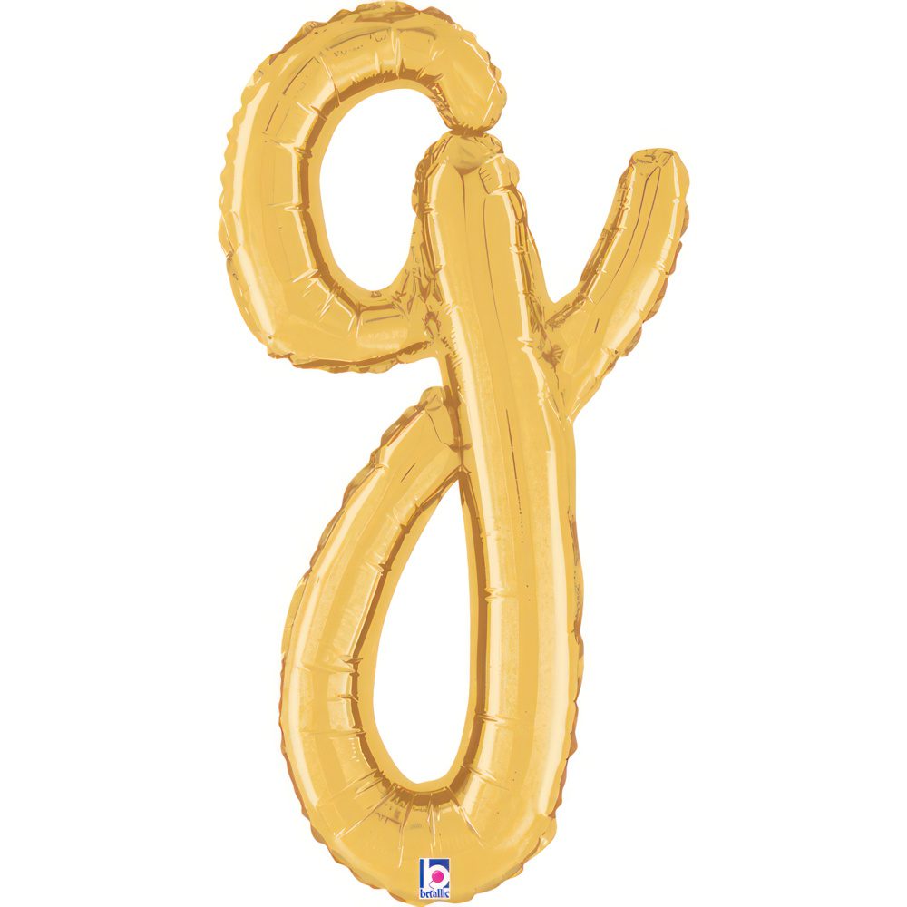 Grabo 24 inch Letter g Script Gold Foil Balloon_34707g-letter-g-script-gold-b.jpg