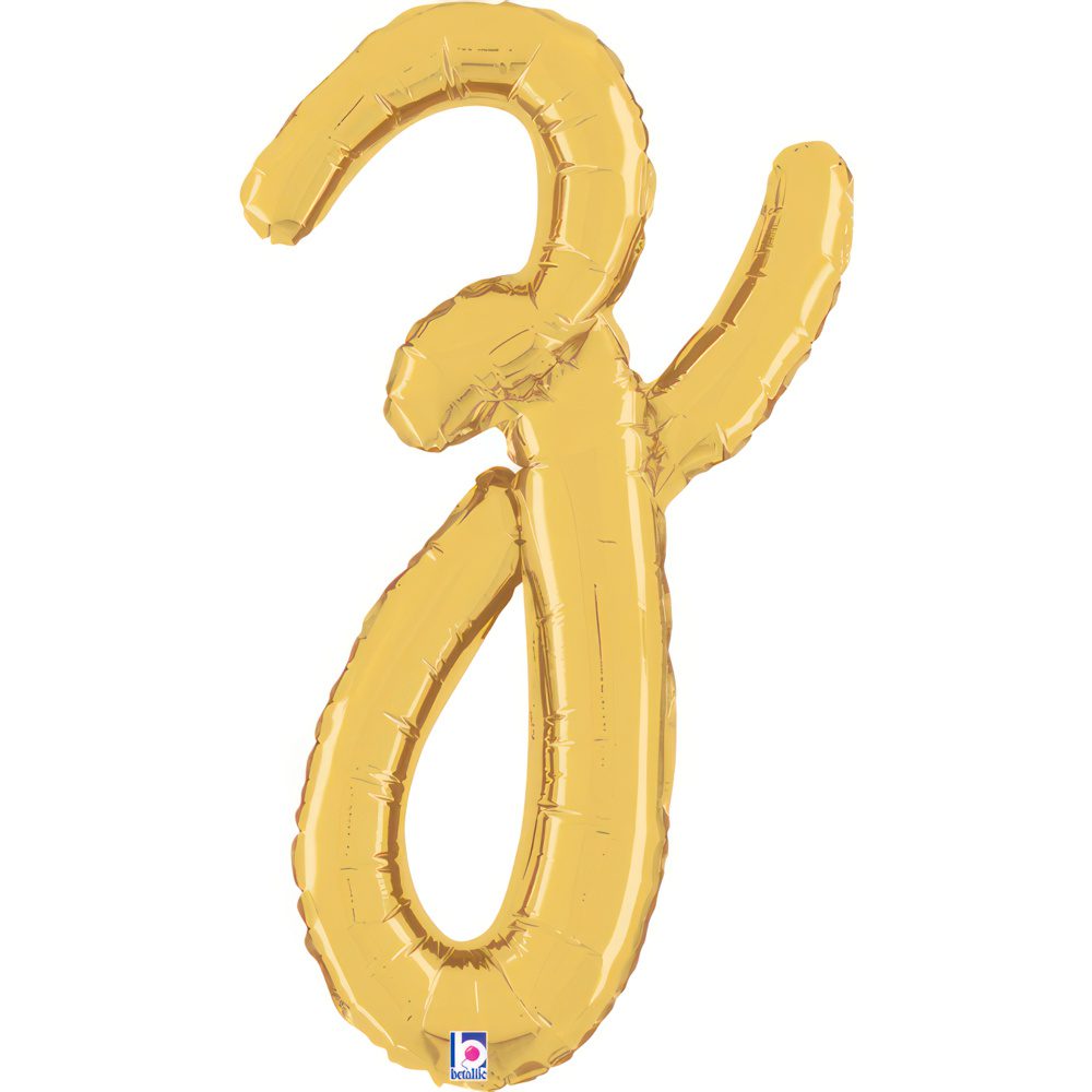 Grabo 24 inch Letter z Script Gold Foil Balloon_34726g-letter-z-script-gold-b.jpg