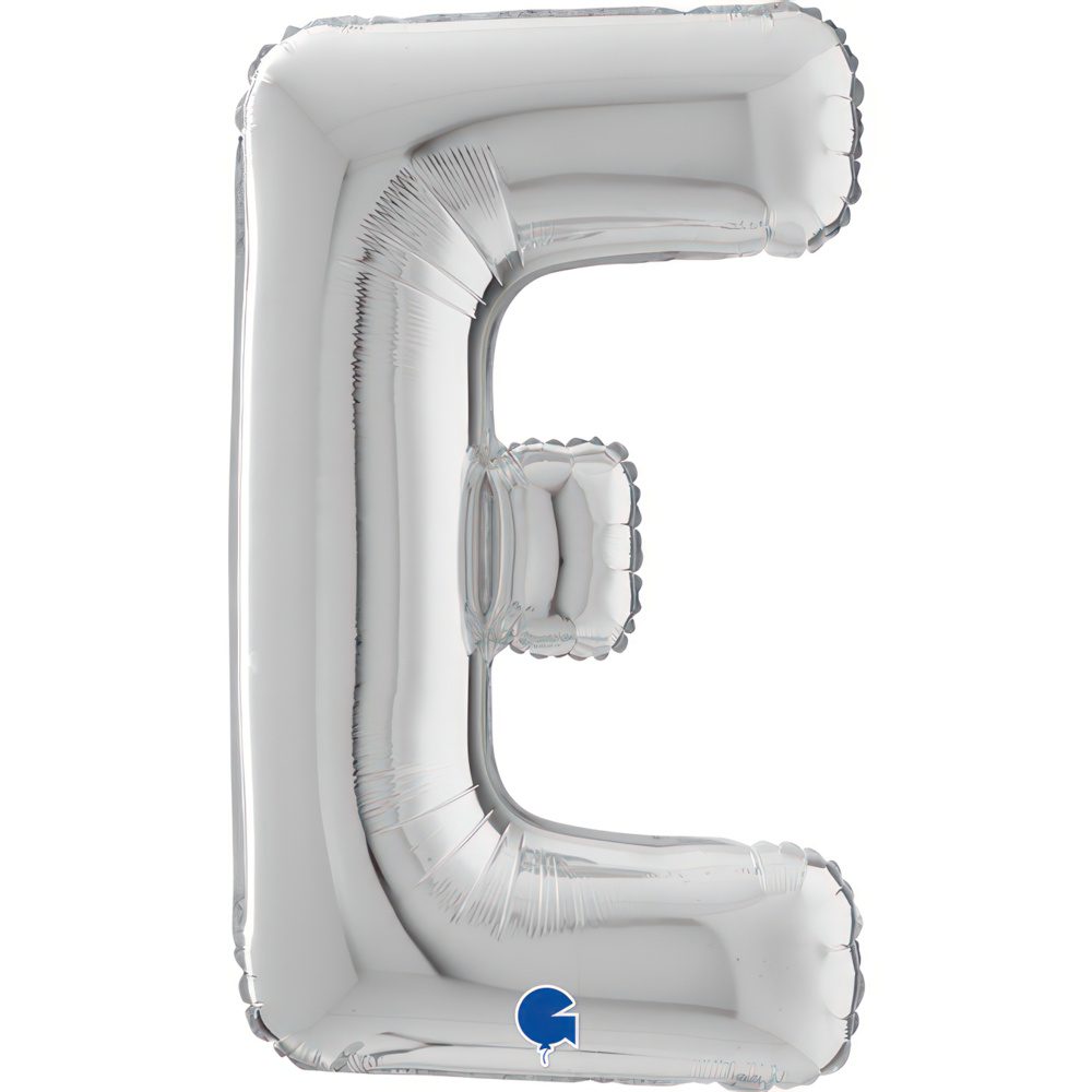 Grabo 26 inch Letter E Silver Foil Balloon_26249s-letter-e-silver-26inc-b.jpg
