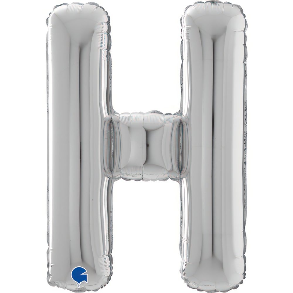 Grabo 26 inch Letter H Silver Foil Balloon_26279s-letter-h-silver-26inc-b.jpg