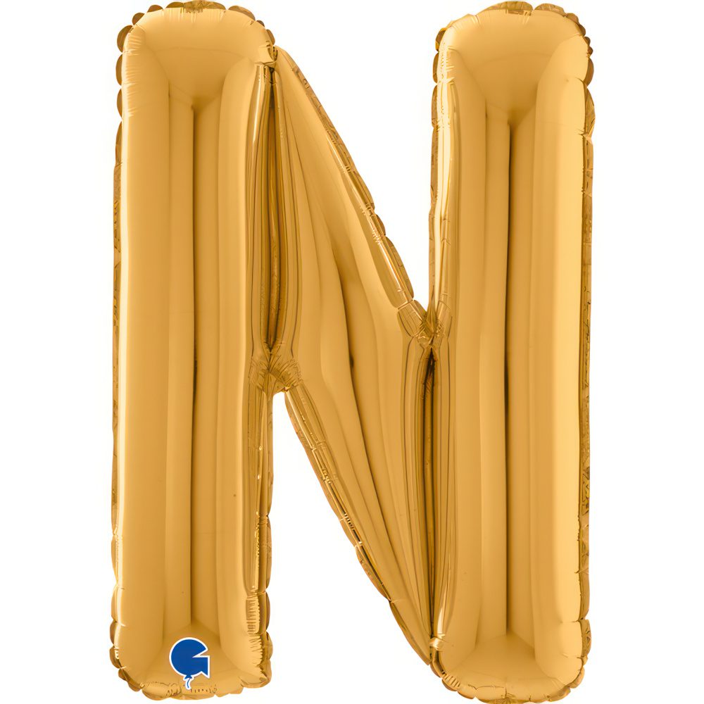 Grabo 26 inch Letter N Gold Foil Balloon_26332g-letter-n-gold-26inc-b.jpg
