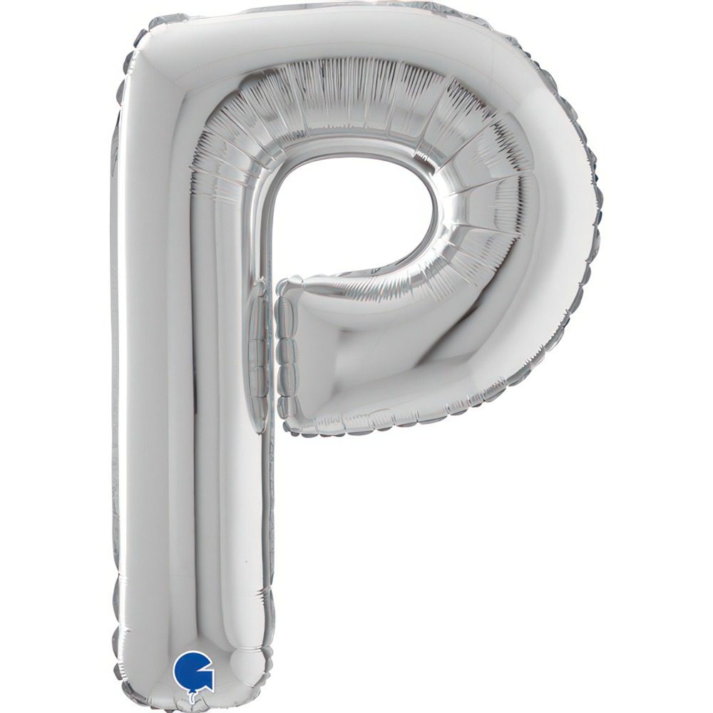 Grabo 26 inch Letter P Silver Foil Balloon_26359s-letter-p-silver-26inc-b.jpg