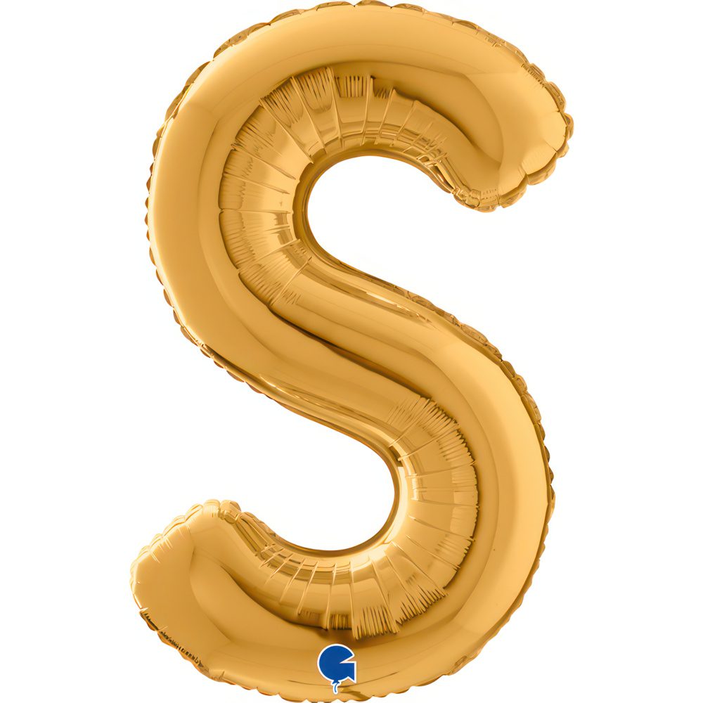 Grabo 26 inch Letter S Gold Foil Balloon_26382g-letter-s-gold-26inc-b.jpg