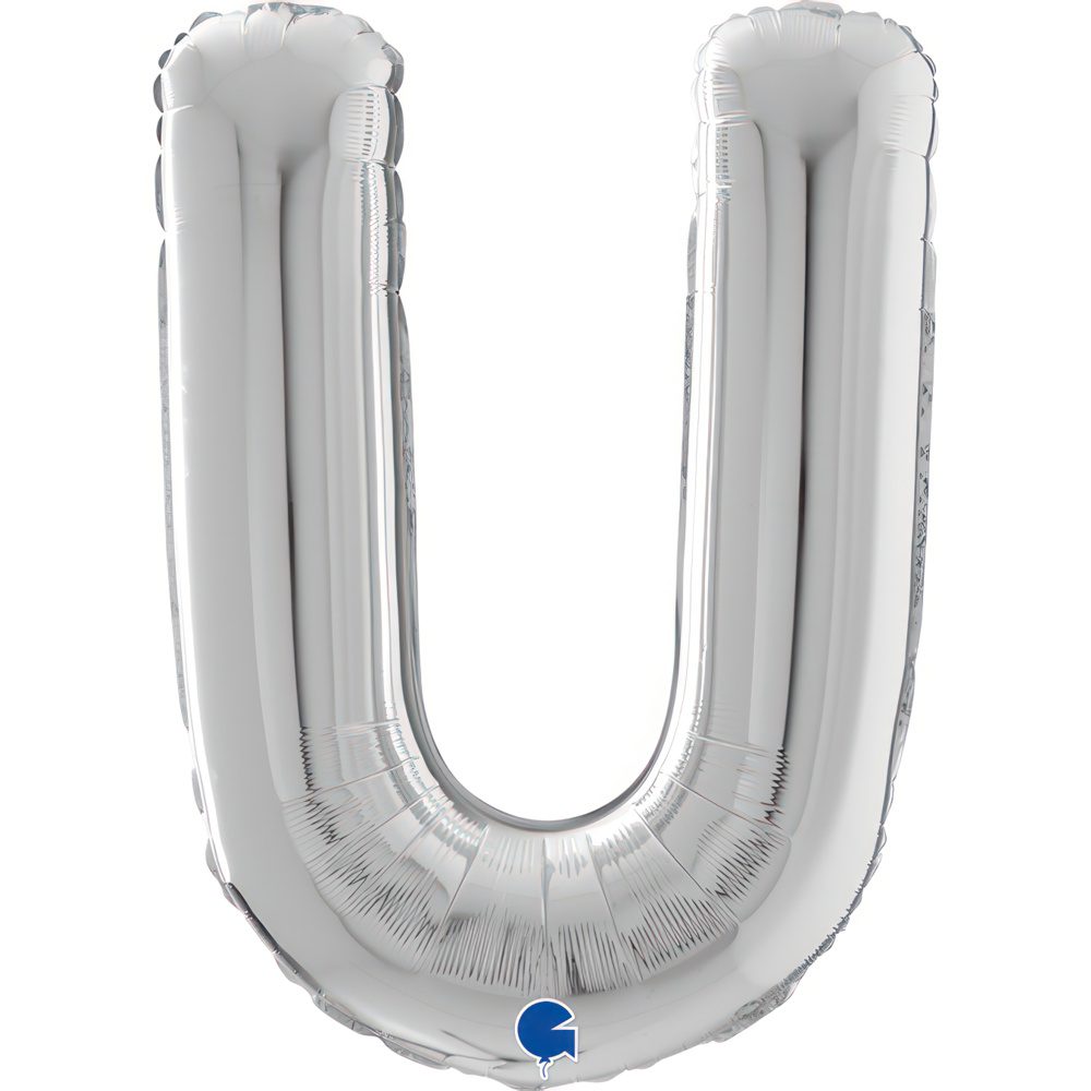 Grabo 26 inch Letter U Silver Foil Balloon_26409s-letter-u-silver-26inc-b.jpg