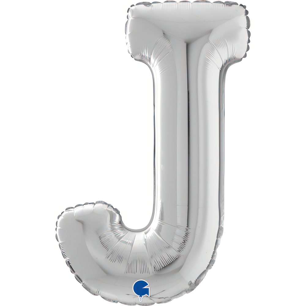 Grabo 26 inch Silver Letter J Foil Balloon_26299s-letter-j-silver-26inc-b.jpg