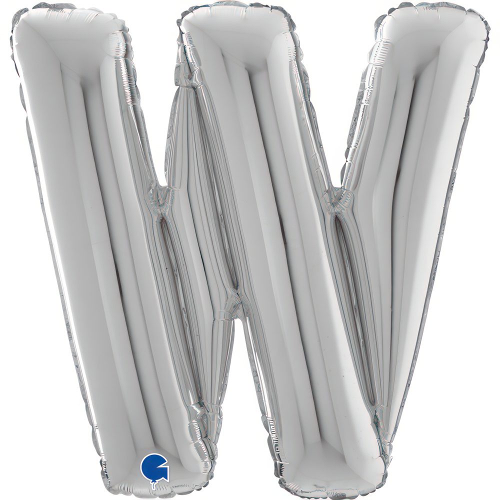 Grabo 26 inch Silver Letter W Foil Balloon_26429s-letter-w-silver-26inc-b.jpg