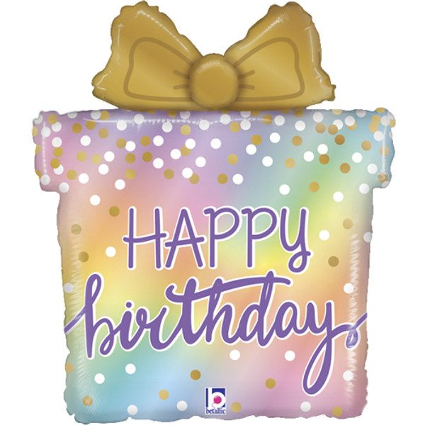 Grabo 27 inch Opal Birthday Present Foil Balloon_35959RH-P-no-star-500__12110