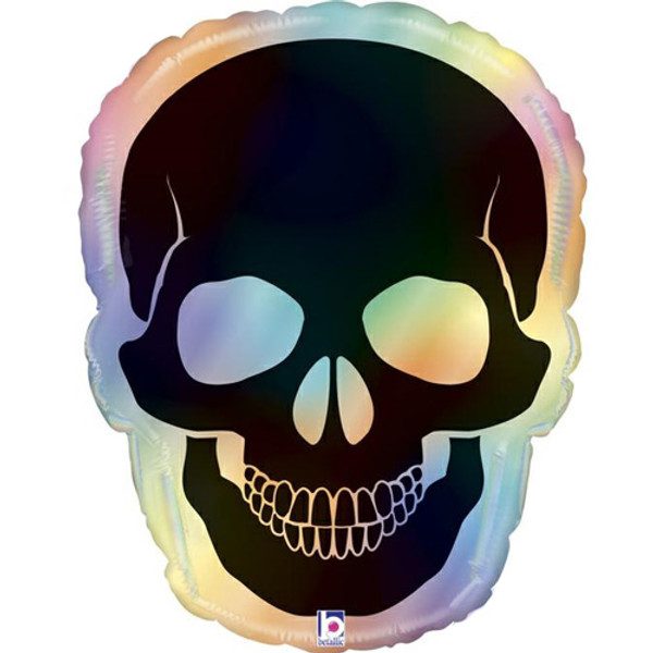 Grabo 27 inch Opal Skull Foil Balloon_25015RH-P-500__98275