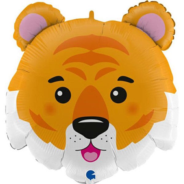 Grabo 28 inch Tiger Head Foil Balloon_G72017-P-500__15970