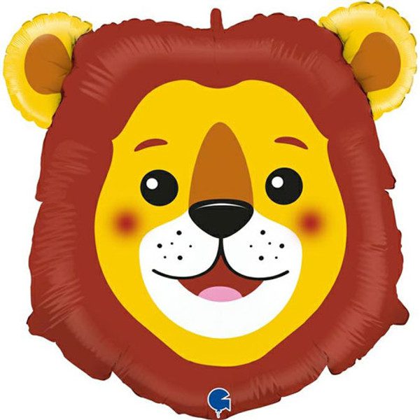 Grabo 29 inch Lion Head Foil Balloon_G72010-P-500__35065