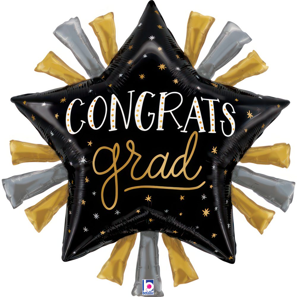 Grabo 30 inch Satin Metallic Grad Star Foil Balloon_25350-satin-metallic-grad-star-side1-b